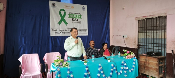 ବିଶ୍ବ ମାନସିକ ସ୍ବାସ୍ଥ୍ୟ ଦିବସ ପାଳନ
