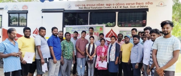 SABUJA YOUTH CLUB BLOOD CAMP