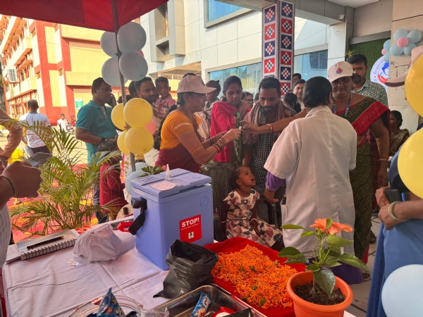 ସମ୍ବଲପୁର ଜିଲ୍ଲାରେ ପଲ୍ସ ପୋଲିଓ ଟିକାକରଣ କାର୍ଯ୍ୟକ୍ରମ ଆରମ୍ଭ