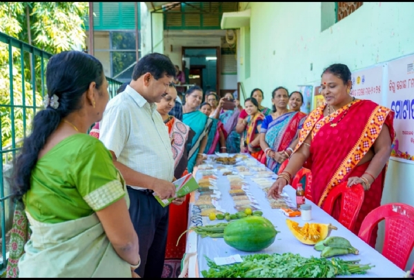 ଜିଲ୍ଲା ସ୍ତରୀୟ ୮ ମ ରାଷ୍ଟ୍ରୀୟ ପୋଷଣ ମାସ -୨୦୨୫ ପାଳନ ।