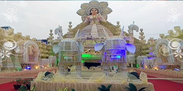 ଭଦ୍ରକରେ ୧୩ଟି ସ୍ଥାନରେ ପୂଜା ପାଉଛନ୍ତି ମା କାଳୀ : ଦୀପାବଳୀରେ ମା ଭଦ୍ରକାଳୀଙ୍କ ବେଦମାତା ବେଶ