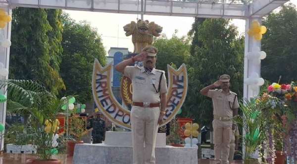 ସୁବର୍ଣ୍ଣପୁର ଠାରେ ଜିଲ୍ଲା ପୋଲିସ ପକ୍ଷରୁ ୬୬ତମ ଶହୀଦ ସ୍ମୃତି ଦିବସ ପାଳିତ