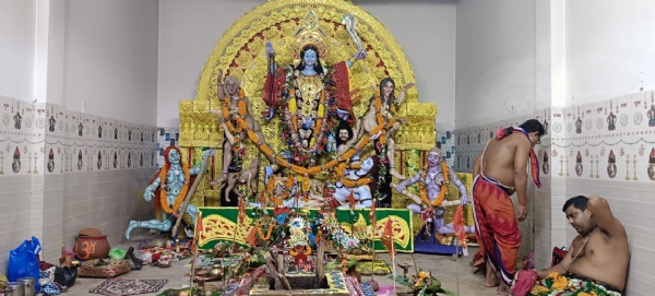 ଧର୍ମଶାଳା ଅଂଚଳରେ ଶ୍ୟାମାକାଳଙ୍କ  ପୂଜା