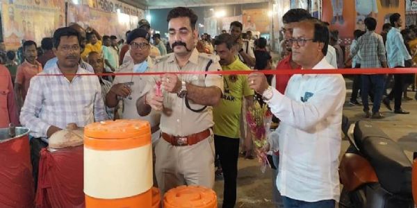 ଭଦ୍ରକ କାଳୀପୂଜାରେ ଲାୟନ୍ସ କ୍ଲବ୍ ପକ୍ଷରୁ ଜଳଛତ୍ର ଶିବିର ଉଦ୍‌ଘାଟିତ