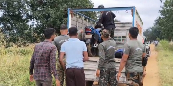 ଓଡ଼ିଶା-ଛତିଶଗଡ଼ ସୀମାନ୍ତରେ ଯୁବକଙ୍କ ସନ୍ଦେହ ଜନକ ଅବସ୍ଥାରେ ମୃତଦେହ ଉଦ୍ଧାର ଓଡ଼ିଶା-ଛତିଶଗଡ଼ ସୀମାନ୍ତରେ ଯୁବକଙ୍କ ସନ୍ଦେହ ଜନକ ଅବସ୍ଥାରେ ମୃତଦେହ ଉଦ୍ଧାର