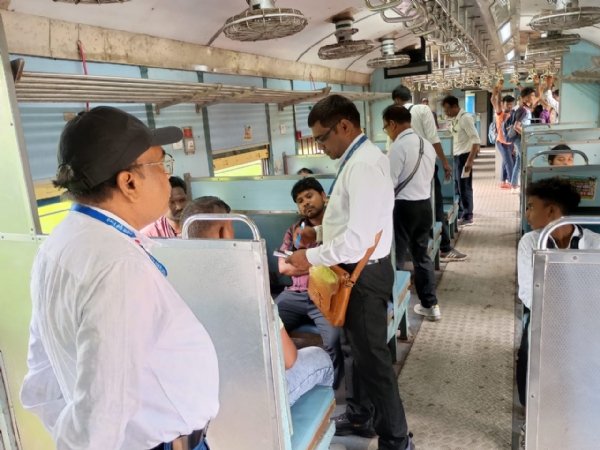 Fine Collection From Without Ticket Passengers Fine Collection From Without Ticket Passengers