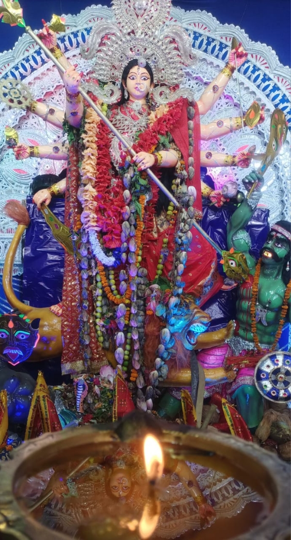 ଟିକ୍ରାପଡା ପୂଜାମଣ୍ଡପ(ଗାନ୍ଧି ପାଠାଗାର)ରେ ୫୮ତମ ସାର୍ବଜନୀନ ଦୁର୍ଗା ପୂଜା ମହାସମାରୋହରେ ପାଳିତ