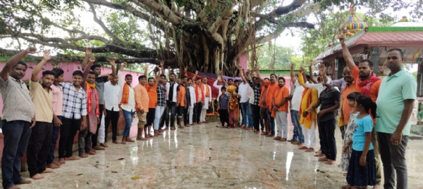 ବିଶ୍ୱହିନ୍ଦୁ  ପରିଷଦ ବଜରଙ୍ଗ ଦଳ ପକ୍ଷରୁ ଶସ୍ତ୍ର ପୂଜନ କାର୍ଯ୍ୟକ୍ରମ