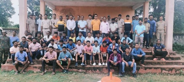 ପଡିଆ ଥାନା ପକ୍ଷରୁ ରାଷ୍ଟ୍ରୀୟ ଦିବସ ଅବସରରେ ମିନି ମାରାଥନ