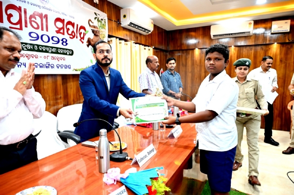ବଲାଙ୍ଗିର ରେ ବନ୍ୟପ୍ରାଣୀ ସୁରକ୍ଷା- ୭୧ତମ ବନ୍ୟପ୍ରାଣୀ ସପ୍ତାହ ୨୦୨୫!!