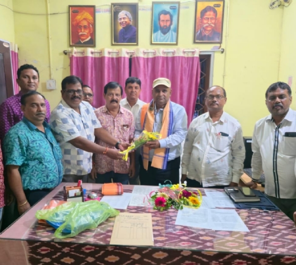 ବଲାଙ୍ଗୀର ସଦର ବ୍ଲକ ର ନୂତନ ଶିକ୍ଷା ଅଧିକାରୀ ଭାବେ ନୀଳମଣି ପଟେଲ ଙ୍କ ଯୋଗଦାନ