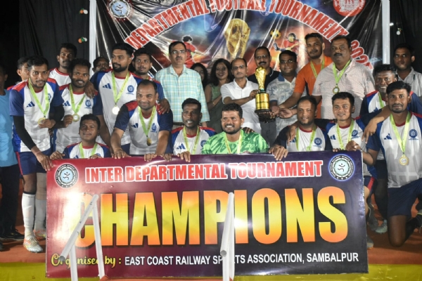 ଆନ୍ତଃବିଭାଗୀୟ ଫୁଟବଲ୍ ପ୍ରତିଯୋଗିତା : ଇଞ୍ଜିନିୟରିଂ ଦଳ ଚାମ୍ପିଅନ୍
