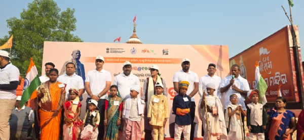 ନିମାପଡା ରେ ଏକତା ପଦଯାତ୍ରା ଅନୁଷ୍ଠିତ।