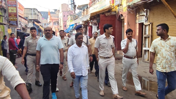 ପୁରୀ ପୋଲିସ୍ ଦ୍ୱାରା ସହରର ବିଭିନ୍ନ ସାହି ଏବଂ ଗୁରୁତ୍ୱପୂର୍ଣ୍ଣ ସ୍ଥାନ ଯାତାୟାତ ବ୍ୟବସ୍ଥାର ସମୀକ୍ଷା