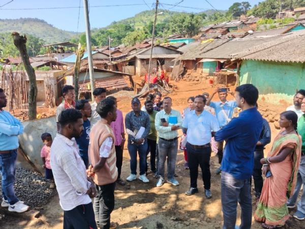 ବିଭିନ୍ନ ଉନ୍ନୟମୂଳକ ପ୍ରକଳ୍ପ ନିମନ୍ତେ ବଣ୍ଡାଘାଟି ଗସ୍ତ କଲେ ଜିଲ୍ଲାପାଳ