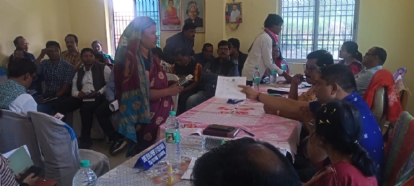 ସୁବର୍ଣ୍ଣପୁର ଜିଲ୍ଲାର ତରଭା ବ୍ଲକ ସ୍ତରୀୟ ଜିଲ୍ଲାପାଳ ଓ ଆରକ୍ଷୀ ଅଧିକ୍ଷକଙ୍କ ଯୁଗ୍ମ ଅଭିଯୋଗ ଶୁଣାଣି ଶିବିର ତରଭା ପଞ୍ଚାୟତ ସମିତି ଅନ୍ତର୍ଗତ ତୁଲୁଣ୍ଡା ଗ୍ରାମ ପଞ୍ଚାୟତ କାର୍ଯ୍ୟାଳୟ ସମ୍ମିଳନୀ କକ୍ଷ ଠାରେ ଅନୁଷ୍ଠିତ : * ବିଭିନ୍ନ ପ୍ରକାର ର ୧୦୨( ଏକ ଶହ ଦୁଇ) ଗୋଟି ଅଭିଯୋଗ ଦରଖାସ୍ତ ଗ୍ରହଣ : ସୁବର୍ଣ୍ଣପୁର ଜିଲ୍ଲାର ତରଭା ବ୍ଲକ ସ୍ତରୀୟ ଜିଲ୍ଲାପାଳ ଓ ଆରକ୍ଷୀ ଅଧିକ୍ଷକଙ୍କ ଯୁଗ୍ମ ଅଭିଯୋଗ ଶୁଣାଣି ଶିବିର ତରଭା ପଞ୍ଚାୟତ ସମିତି ଅନ୍ତର୍ଗତ ତୁଲୁଣ୍ଡା ଗ୍ରାମ ପଞ୍ଚାୟତ କାର୍ଯ୍ୟାଳୟ ସମ୍ମିଳନୀ କକ୍ଷ ଠାରେ ଅନୁଷ୍ଠିତ : * ବିଭିନ୍ନ ପ୍ରକାର ର ୧୦୨( ଏକ ଶହ ଦୁଇ) ଗୋଟି ଅଭିଯୋଗ ଦରଖାସ୍ତ ଗ୍ରହଣ :