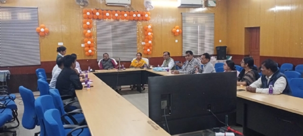 ସୁବର୍ଣ୍ଣ ଲୋକ ମହୋତ୍ସବ ଓ ରାଜ୍ୟ ସ୍ତରୀୟ ପଲ୍ଲୀଶ୍ରୀ ମେଳା - ୨୦୨୬ ଉପଲକ୍ଷେ ଶାକ୍ତସ୍ୱର ସ୍ମରଣିକା ପ୍ରକାଶନ କମିଟି ର ପ୍ରସ୍ତୁତି ବୈଠକ ଅନୁଷ୍ଠିତ। ସୁବର୍ଣ୍ଣ ଲୋକ ମହୋତ୍ସବ ଓ ରାଜ୍ୟ ସ୍ତରୀୟ ପଲ୍ଲୀଶ୍ରୀ ମେଳା - ୨୦୨୬ ଉପଲକ୍ଷେ ଶାକ୍ତସ୍ୱର ସ୍ମରଣିକା ପ୍ରକାଶନ କମିଟି ର ପ୍ରସ୍ତୁତି ବୈଠକ ଅନୁଷ୍ଠିତ।