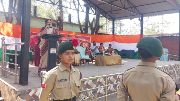 ସରକାରୀ ବାଳିକା ଉଚ୍ଚ ବିଦ୍ୟାଳୟରେ ୭୮ତମ ଏନସିସି ଦିବସ ପାଳିତ  ପ୍ରାଚୀର ପତ୍ରିକା ଉଡାନ ଉନ୍ମୋଚିତ