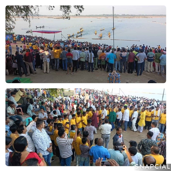 ସୁବର୍ଣ୍ଣପୁର ଠାରେ ରାଜ୍ୟ ସ୍ତରୀୟ ନୌକାଚାଳନା ପ୍ରତିଯୋଗିତା ସୁବର୍ଣ୍ଣପୁର ଠାରେ ରାଜ୍ୟ ସ୍ତରୀୟ ନୌକାଚାଳନା ପ୍ରତିଯୋଗିତା