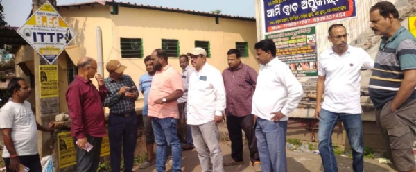 Tihidi bazar Drain Survey Tihidi bazar Drain Survey