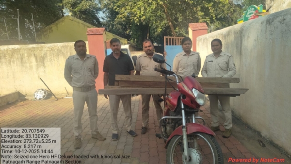 ପାଟନାଗଡ଼ ରେଞ୍ଜ ଅନ୍ତର୍ଗତ ଭୁଣ୍ଡିମୁହାଣ ଗ୍ରାମରୁ ବିଭିନ୍ନ କିସମ ଶାଗୁଆନ ଗମ୍ଭାରୀ ଘରୁ ଜବତ କଲା ବନ ବିଭାଗ ପାଟନାଗଡ଼ ରେଞ୍ଜ ଅନ୍ତର୍ଗତ ଭୁଣ୍ଡିମୁହାଣ ଗ୍ରାମରୁ ବିଭିନ୍ନ କିସମ ଶାଗୁଆନ ଗମ୍ଭାରୀ ଘରୁ ଜବତ କଲା ବନ ବିଭାଗ