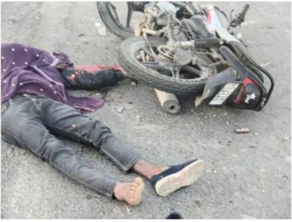 Hit and run accident Surendnag Hit and run accident Surendnag