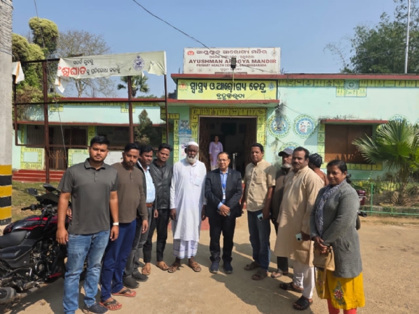 ଜିଲା ଚିକିତ୍ସା ଅଧିକାରୀ ବ୍ରହ୍ମବରଦା ନୂତନ ପ୍ରାଥମିକ ସ୍ୱାସ୍ଥ୍ୟ କେନ୍ଦ୍ର ପରିଦର୍ଶନ ଜିଲା ଚିକିତ୍ସା ଅଧିକାରୀ ବ୍ରହ୍ମବରଦା ନୂତନ ପ୍ରାଥମିକ ସ୍ୱାସ୍ଥ୍ୟ କେନ୍ଦ୍ର ପରିଦର୍ଶନ