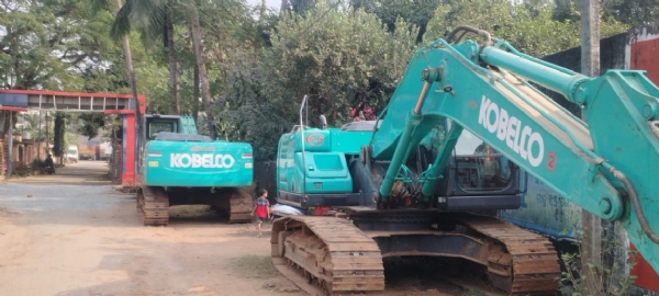 ଖଣିଜ ବିଭାଗ ପକ୍ଷରୁ ଚଢାଉ ୨ ମେସିନ୍ ଜବତ ଖଣିଜ ବିଭାଗ ପକ୍ଷରୁ ଚଢାଉ ୨ ମେସିନ୍ ଜବତ