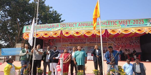 *ସୁବର୍ଣ୍ଣପୁର ଜିଲ୍ଲା କ୍ରୀଡ଼ା ସଂଘ ର ବାର୍ଷିକ କ୍ରୀଡ଼ା ପ୍ରତିଯୋଗିତା କୁ ଉଦ୍ଘାଟନ କଲେ ଜିଲ୍ଲାପାଳ ଓ ଏସପି*-