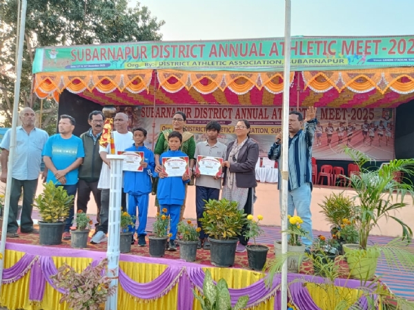 *ସୁବର୍ଣ୍ଣପୁର ଜିଲ୍ଲା କ୍ରୀଡ଼ା ସଂଘ ର ବାର୍ଷିକ କ୍ରୀଡ଼ା ପ୍ରତିଯୋଗିତା ଉଦଯାପିତ* - *ଭାଗ ନେଲେ ରେକର୍ଡ ସଂଖ୍ୟକ ୧୨୭୦ ପ୍ରତିଯୋଗୀ*- *ସୁବର୍ଣ୍ଣପୁର ଜିଲ୍ଲା କ୍ରୀଡ଼ା ସଂଘ ର ବାର୍ଷିକ କ୍ରୀଡ଼ା ପ୍ରତିଯୋଗିତା ଉଦଯାପିତ* - *ଭାଗ ନେଲେ ରେକର୍ଡ ସଂଖ୍ୟକ ୧୨୭୦ ପ୍ରତିଯୋଗୀ*-