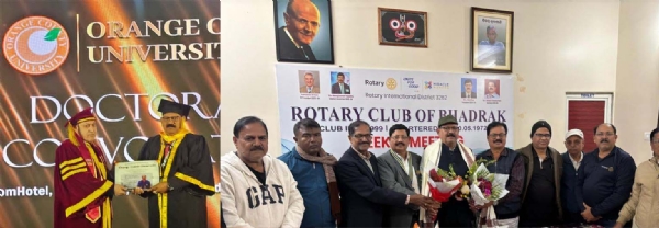 ROTARIAN AMBIKA BALLAV SWAIN DOCTORATE UPADHI ROTARIAN AMBIKA BALLAV SWAIN DOCTORATE UPADHI