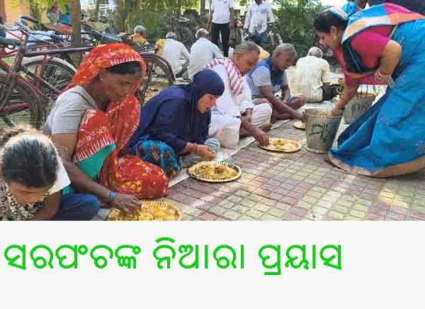 ସରପଂଚଙ୍କ ନିଆରା ପ୍ରୟାସ ସରପଂଚଙ୍କ ନିଆରା ପ୍ରୟାସ