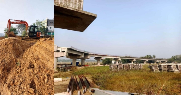 119 LC RAILWAY OVER BRIDGE WORK