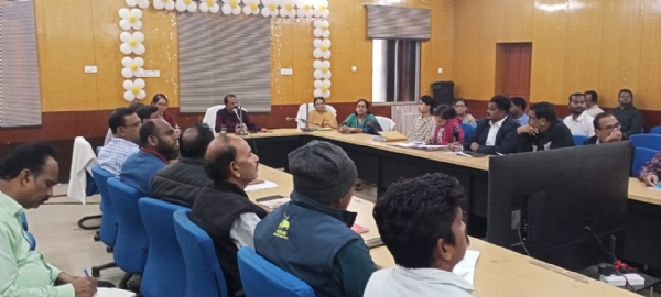 ମହିମା ସୁବର୍ଣ୍ଣପୁର ଲୋକ ମହୋତ୍ସବ ଓ ରାଜ୍ୟ ସ୍ତରୀୟ ପଲ୍ଲୀଶ୍ରୀ ମେଳା - ୨୦୨୬ ଆୟୋଜନ ନିମନ୍ତେ ଜିଲ୍ଲା ସ୍ତରୀୟ ଅଧିକାରୀ ମାନଙ୍କ ପ୍ରସ୍ତୁତି ବୈଠକ ଅନୁଷ୍ଠିତ । ମହିମା ସୁବର୍ଣ୍ଣପୁର ଲୋକ ମହୋତ୍ସବ ଓ ରାଜ୍ୟ ସ୍ତରୀୟ ପଲ୍ଲୀଶ୍ରୀ ମେଳା - ୨୦୨୬ ଆୟୋଜନ ନିମନ୍ତେ ଜିଲ୍ଲା ସ୍ତରୀୟ ଅଧିକାରୀ ମାନଙ୍କ ପ୍ରସ୍ତୁତି ବୈଠକ ଅନୁଷ୍ଠିତ ।