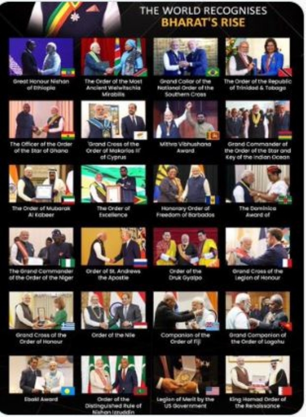 ପିଏମ ମୋଦିଙ୍କୁ ସମ୍ମାନ