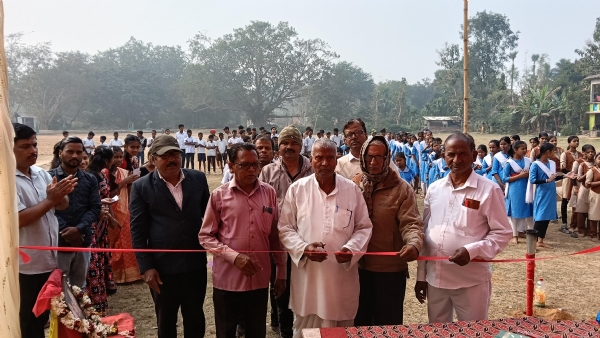 ବିଦ୍ୟାଳୟରେ ବାର୍ଷିକ କ୍ରୀଡା ଉତ୍ସବ ଉଦଘାଟିତ