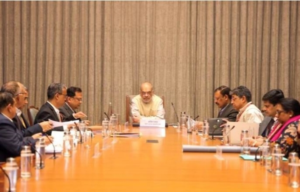 ଅମିତ ଶାହାଙ୍କ ସମୀକ୍ଷା ବୈଠକ ଅମିତ ଶାହାଙ୍କ ସମୀକ୍ଷା ବୈଠକ