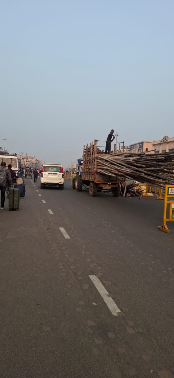 ବଡଦିନ ଓ ନୂଆବର୍ଷ ପାଇଁ ବାଉଁଶ ବାଡ ଭିତରେ ଯିବେ ଭକ୍ତ ସଜେଇ ହେଉଛି ଶ୍ରୀକ୍ଷେତ୍ର