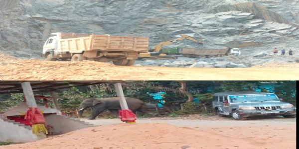 ଖଣି, ତହସିଲ ଓ ପୋଲିସ ଅଧିକାରୀଙ୍କ ସହ ଖଣି ମାଫିଆଙ୍କ ମଧୁଚନ୍ଦ୍ରିକା, ବୃଦ୍ଧଙ୍କୁ ହାତୀ ମାରିବା ପରେ ବି ନିଷେଧାଞ୍ଚଳରେ ବେଆଇନ ଖଣି ବ୍ଲାଷ୍ଟିଙ୍ଗ