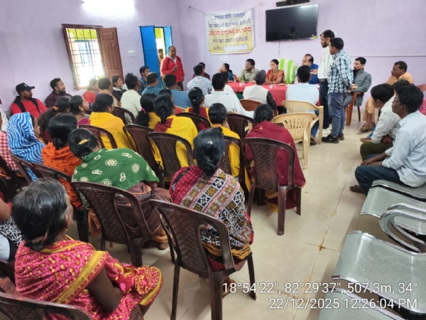 କାଳିଆ ଗାଁ ଠାରେ  ପଞ୍ଚାୟତ ସ୍ତରିୟ ଅଭିଯୋଗ ଓ ଜନ ଶୁଣାଣି ଶିବିର