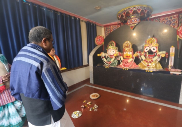 କେନ୍ଦ୍ରମନ୍ତ୍ରୀଙ୍କ ଦର୍ଶନ