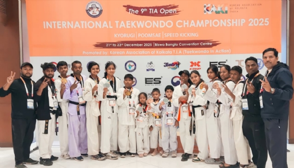 Kjr taikendo get gold medal