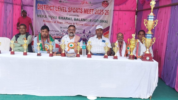 ଜିଲ୍ଲା ସ୍ତରୀୟ କ୍ରୀଡା ପ୍ରତିଯୋଗିତା ୨୦୨୫-୨୬ ତୃତୀୟ ଦିବସ ବନଦୁର୍ଗା ଫୁଟବଲ ଟୁର୍ଣ୍ଣାମେଣ୍ଟ