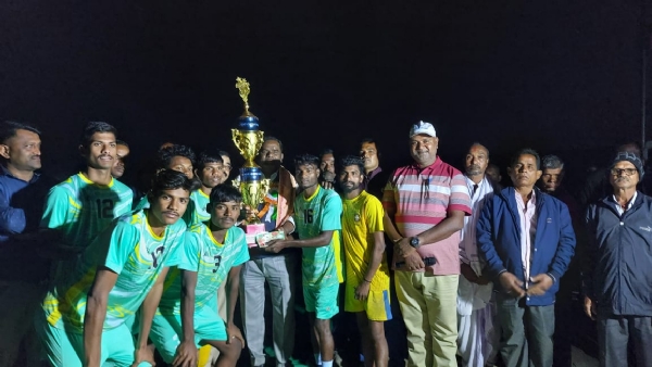 ବନଦୁର୍ଗା ଫୁଟବଲ ଟୁର୍ଣ୍ଣାମେଣ୍ଟ ଉଦ୍‌ଯାପିତ ମାଗୁରବେଡାକୁ ହରାଇ ଅମାମୁଣ୍ଡା ଚମ୍ପିୟାନ