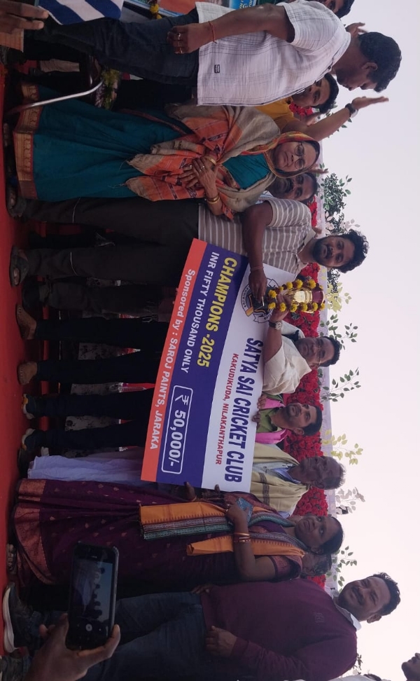 ଜିସିସି ଇନ୍ଦୁପୁରକୁ ହରାଇ ସାଇ ଇଲେଭେନ ଭୁବନେଶ୍ୱର ଚମ୍ପିଅନ