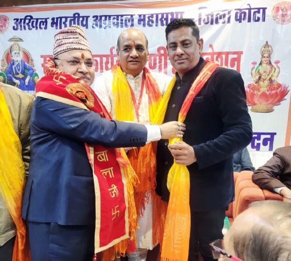 ସାମ୍ବାଦିକ ପୱନ ଅଗ୍ରୱାଲ ସମ୍ମାନିତ