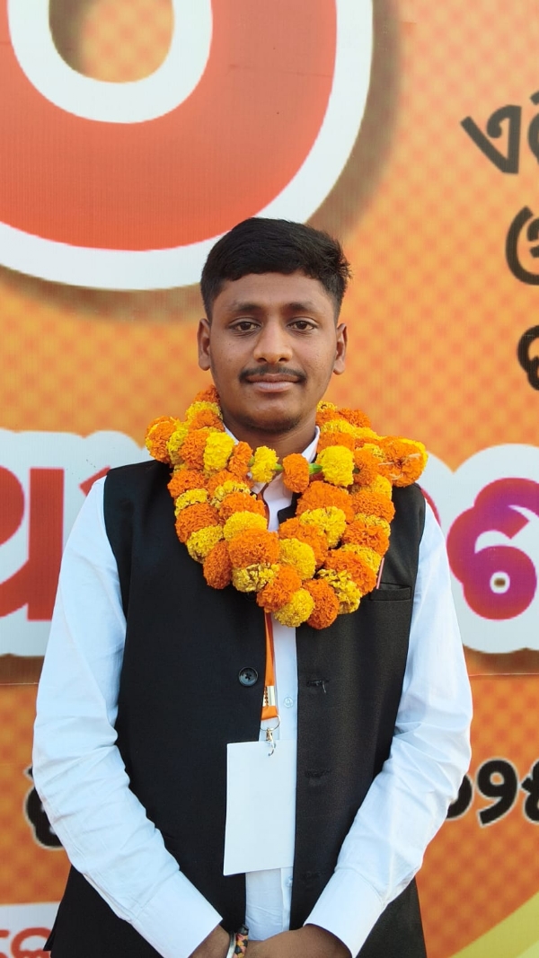 ତେଜରାଜ ସାହୁ ରାଜ୍ୟ ଏବିଭିପି ଓଡ଼ିଶା ପଶ୍ଚିମ ର କାର୍ଯ୍ୟକାରିଣୀ ସଦସ୍ୟ ତେଜରାଜ ସାହୁ ରାଜ୍ୟ ଏବିଭିପି ଓଡ଼ିଶା ପଶ୍ଚିମ ର କାର୍ଯ୍ୟକାରିଣୀ ସଦସ୍ୟ