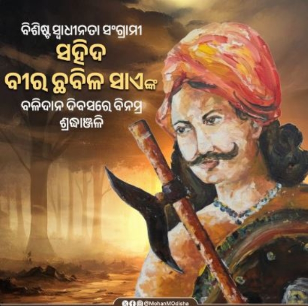 ମୁଖ୍ୟମନ୍ତ୍ରୀଙ୍କ ଶ୍ରଦ୍ଧାଂଜଳି ମୁଖ୍ୟମନ୍ତ୍ରୀଙ୍କ ଶ୍ରଦ୍ଧାଂଜଳି