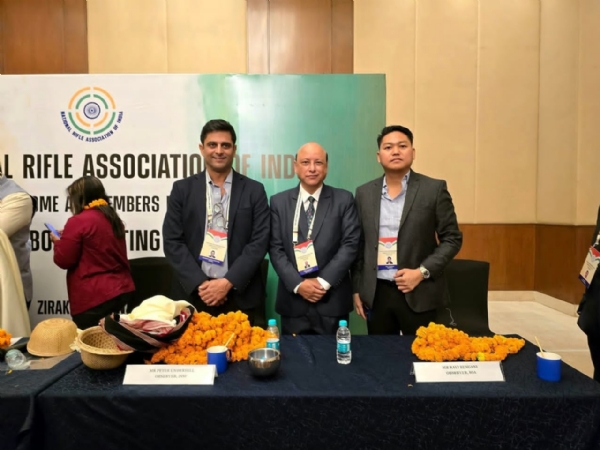 ଭାରତୀୟ ରାଇଫଲ୍ ଏସୋସିଏସନ ର ବୈଠକ ଦିଲ୍ଲୀରେ ଅନୁଷ୍ଟିତ ଭାରତୀୟ ରାଇଫଲ୍ ଏସୋସିଏସନ ର ବୈଠକ ଦିଲ୍ଲୀରେ ଅନୁଷ୍ଟିତ