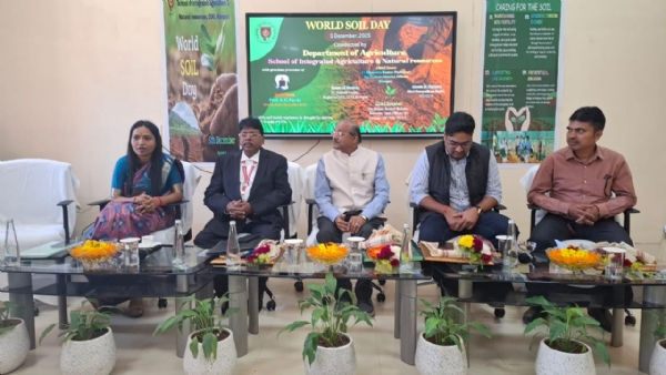 ଓଡ଼ିଶା କେନ୍ଦ୍ରୀୟ ବିଶ୍ୱବିଦ୍ୟାଳୟରେ ପାଳିତ ହେଲା ବିଶ୍ୱ ମୃତ୍ତିକା ଦିବସ ୨୦୨୫ ଓ ସଚେତନତା କାର୍ଯ୍ୟକ୍ରମ ଓଡ଼ିଶା କେନ୍ଦ୍ରୀୟ ବିଶ୍ୱବିଦ୍ୟାଳୟରେ ପାଳିତ ହେଲା ବିଶ୍ୱ ମୃତ୍ତିକା ଦିବସ ୨୦୨୫ ଓ ସଚେତନତା କାର୍ଯ୍ୟକ୍ରମ